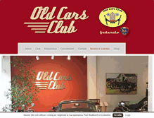 Tablet Screenshot of oldcarsclub.it